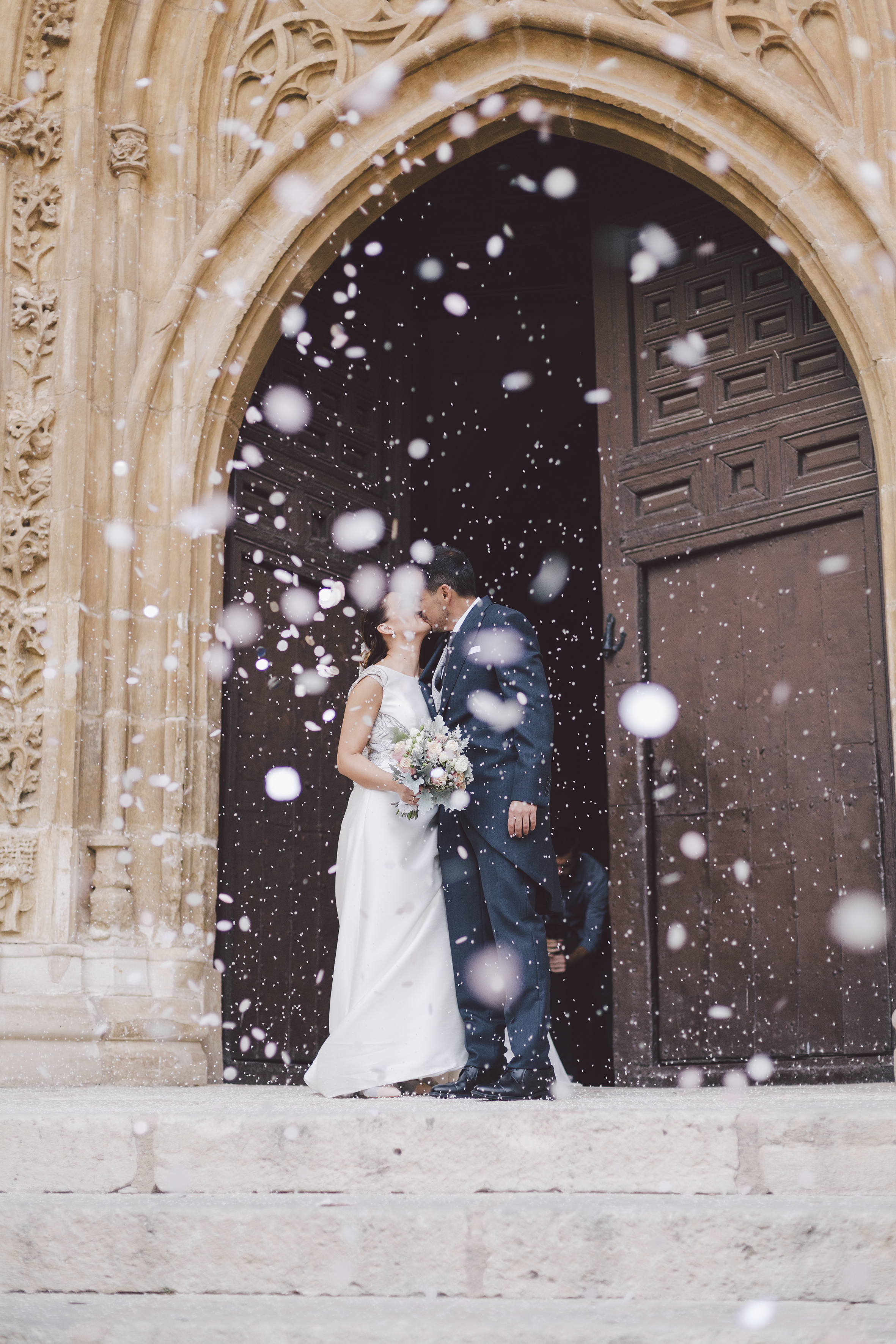 Hexágonos 8 Lluvia de confetti